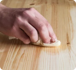 Покрытие сауны маслом изнутри для одноместной сауны