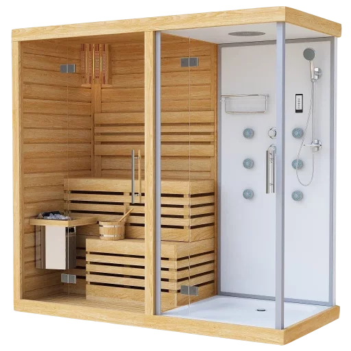 Сауны с душевой кабиной