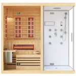 Сауны с душевой кабиной