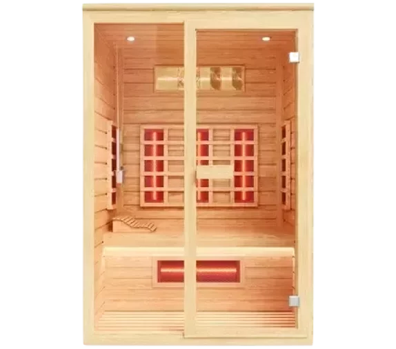 Дверь в сауне должна иметь вырез для приточной вентиляции